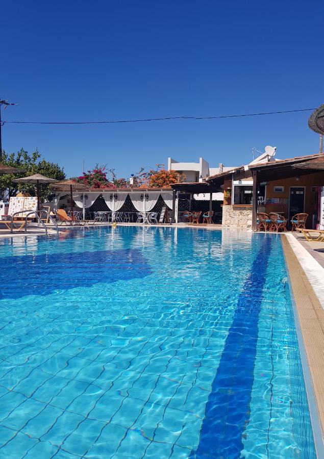 Aspro Spiti Hotel Apartments Tigaki Kültér fotó