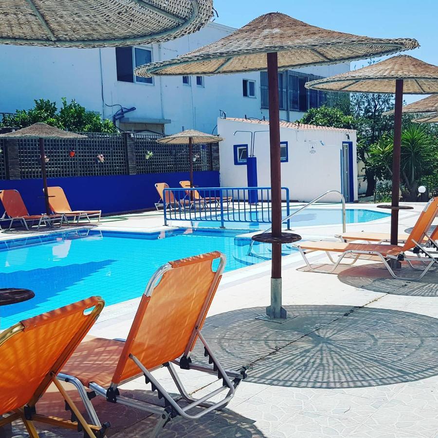 Aspro Spiti Hotel Apartments Tigaki Kültér fotó