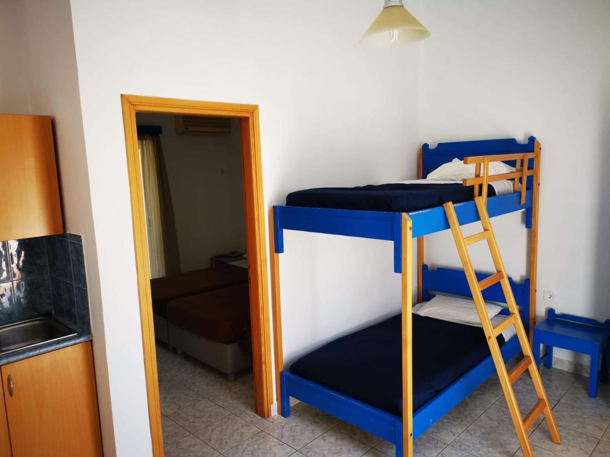 Aspro Spiti Hotel Apartments Tigaki Kültér fotó