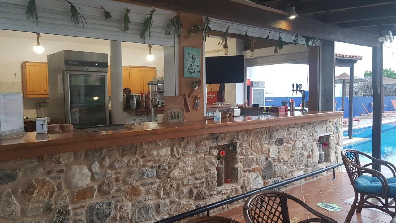 Aspro Spiti Hotel Apartments Tigaki Kültér fotó