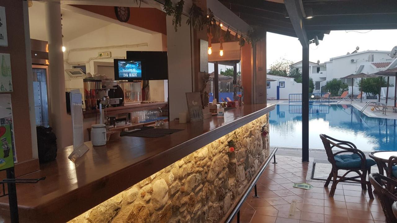 Aspro Spiti Hotel Apartments Tigaki Kültér fotó