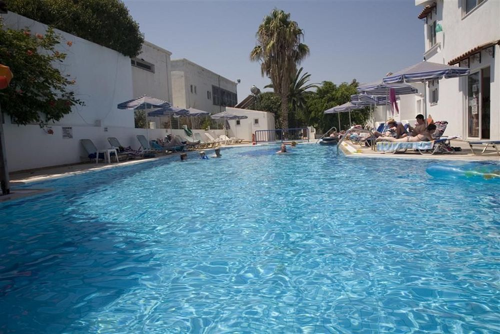 Aspro Spiti Hotel Apartments Tigaki Kültér fotó